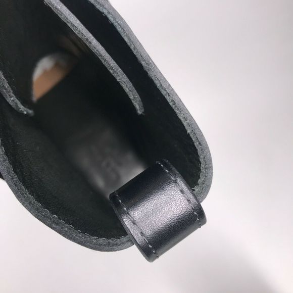 rag & bone Hudson Black Leather Moto Biker Mid Buckle Boots • 36.5 - Picture 3 of 10